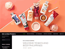 Tablet Screenshot of bathandbodyph.com
